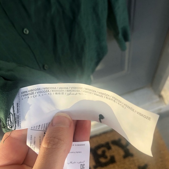 Mango Button Down Blouse - Picture 7 of 7